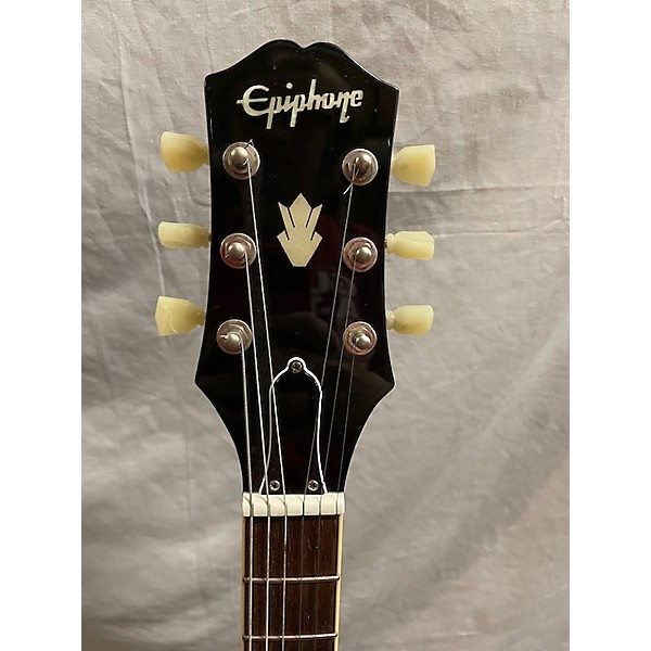 Used Epiphone Used Epiphone ES335 FIGURED IG 2 Color Sunburst Hollow Body Electric Guitar