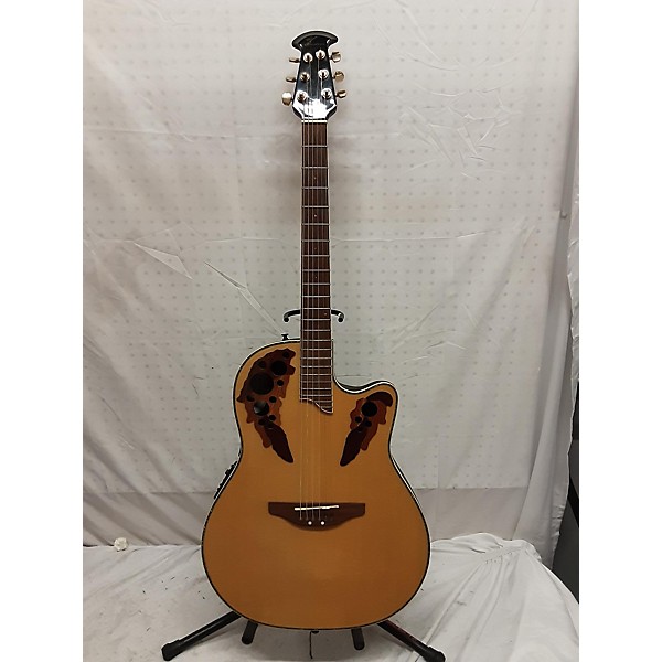 Used Ovation CC48 Celebrity Deluxe Acoustic Electric Guitar Natural |  Guitar Center