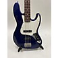 Used Used Fender Standard Jazz Bass Blue Electric Bass Guitar