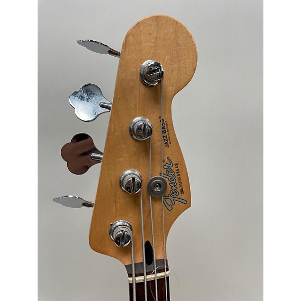 Used Used Fender Standard Jazz Bass Blue Electric Bass Guitar