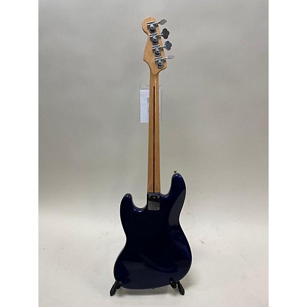 Used Used Fender Standard Jazz Bass Blue Electric Bass Guitar