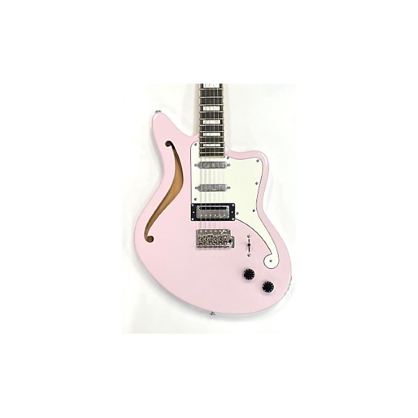 Used D'Angelico Used D'Angelico Premier Series Shell Pink Solid Body Electric Guitar