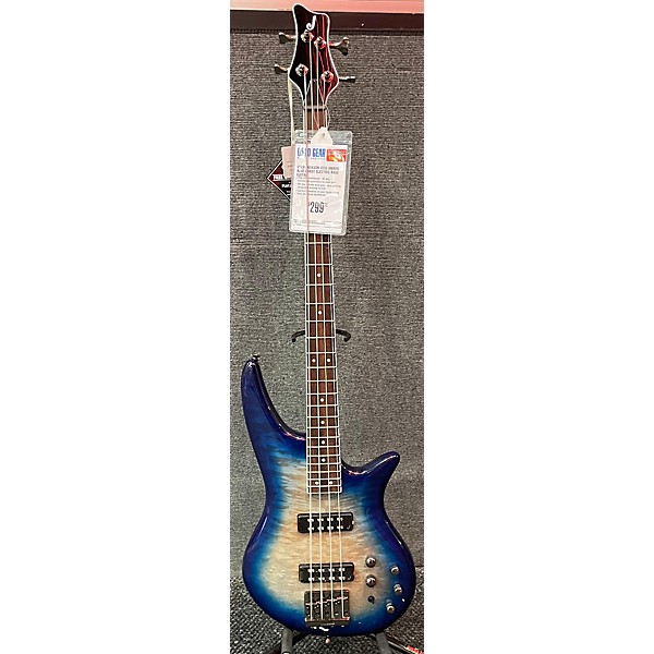 Used Jackson Used Jackson JS3Q AMBER BLUE BURST Electric Bass Guitar