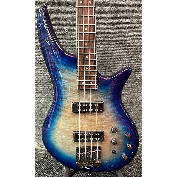 Used Jackson Used Jackson JS3Q AMBER BLUE BURST Electric Bass Guitar