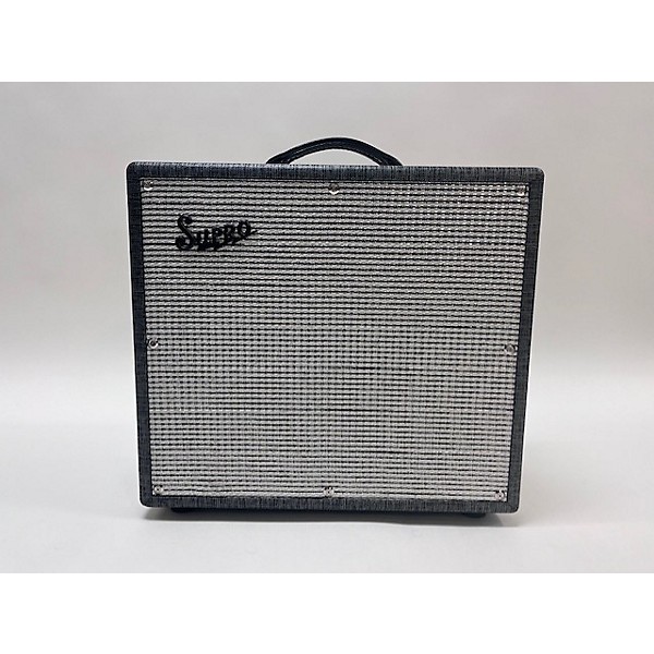 Used Supro 1695T Black Magick 25W 1x12 Tube Guitar Combo Amp