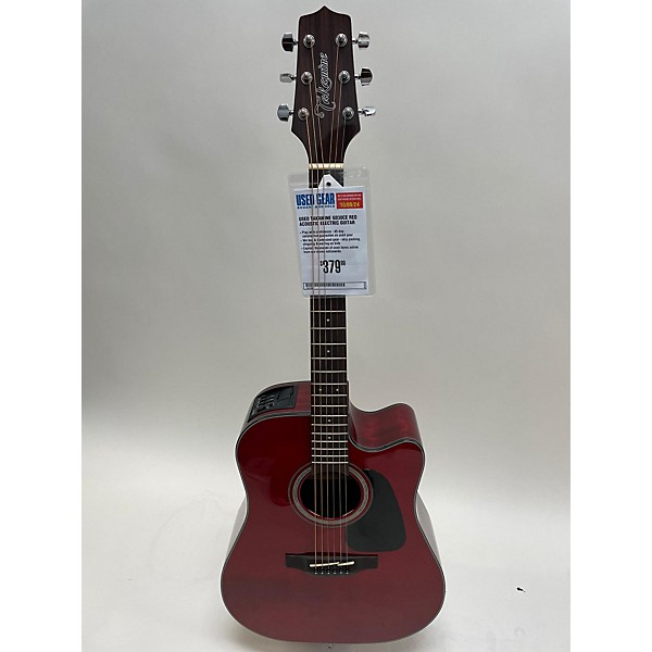 Used Takamine Used Takamine GD30CE Red Acoustic Electric Guitar