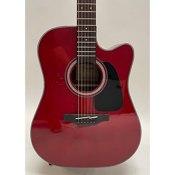 Used Takamine Used Takamine GD30CE Red Acoustic Electric Guitar