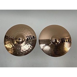 Used Paiste Used Paiste 14in PST8 Reflector Rock Pair Cymbal