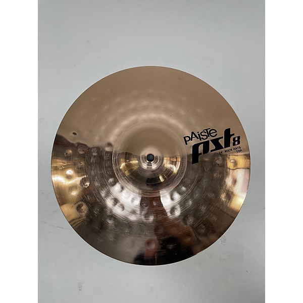 Used Paiste Used Paiste 14in PST8 Reflector Rock Pair Cymbal