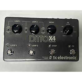 Used TC Electronic Used TC Electronic Ditto X4 Looper Pedal