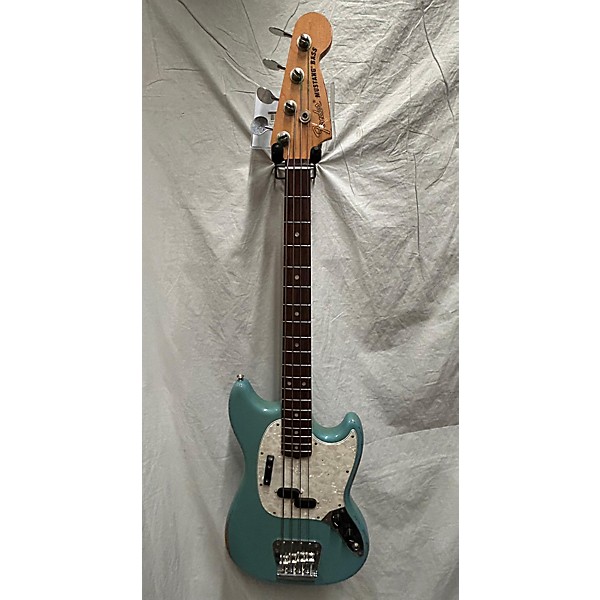 Used Fender JUSTIN JMJ MUSTANG ROAD WORN Electric Bass Guitar