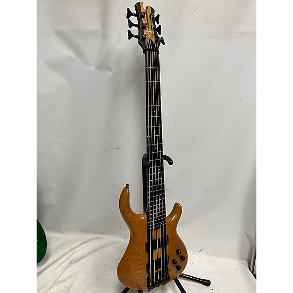 Used Tobias MAPLE WENGE PRO 6 Electric Bass Guitar