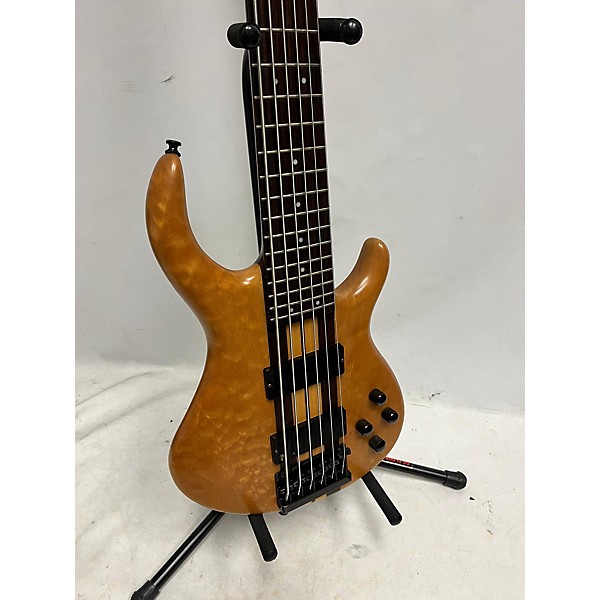 Used Tobias MAPLE WENGE PRO 6 Electric Bass Guitar