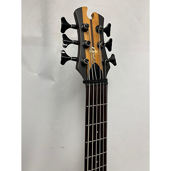 Used Tobias MAPLE WENGE PRO 6 Electric Bass Guitar