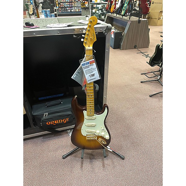 Used Fender Used Fender STRATOCASTER 75TH ANNIVERSARY 2 Color Sunburst Solid Body Electric Guitar