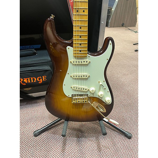 Used Fender Used Fender STRATOCASTER 75TH ANNIVERSARY 2 Color Sunburst Solid Body Electric Guitar