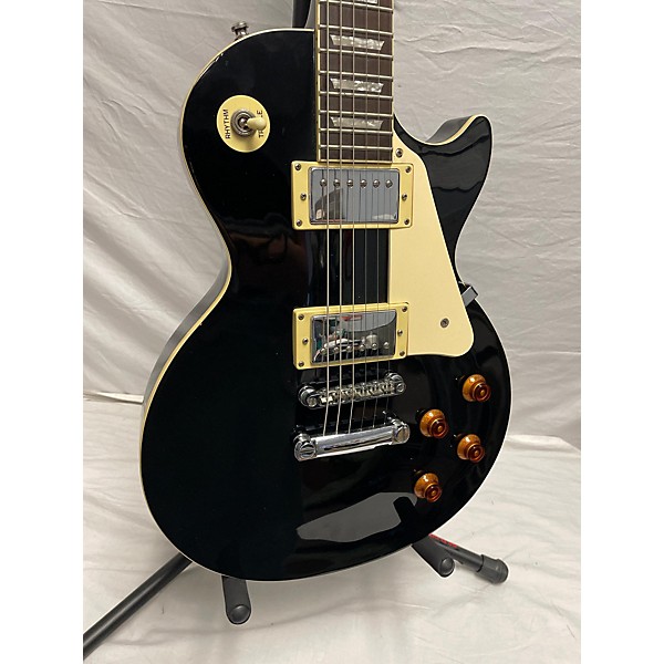 Used Epiphone Used Epiphone Les Paul Standard Black Solid Body Electric Guitar