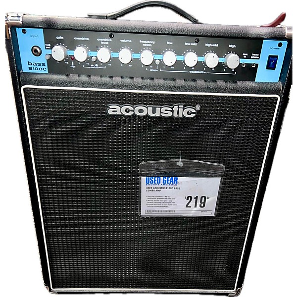 Used Acoustic B100C Bass Combo Amp