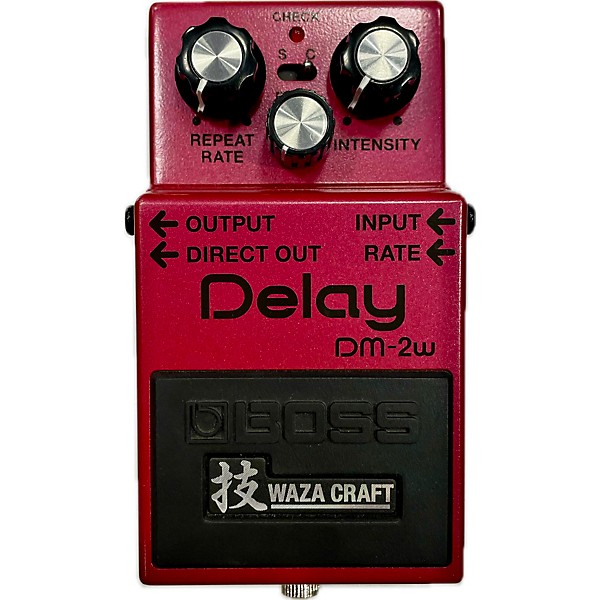 Used BOSS DM2W Delay Waza Craft Effect Pedal