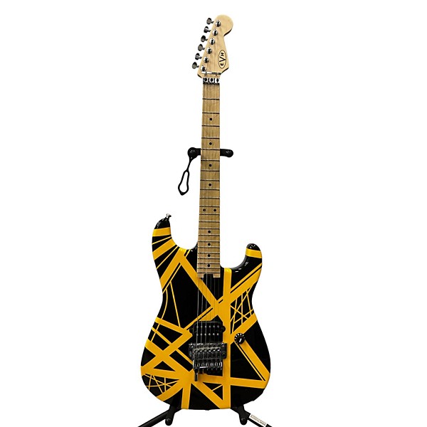 Used EVH Striped Series Solid Body Electric Guitar