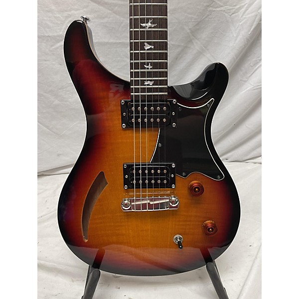 Used PRS Used PRS SE Custom 22 Semi-Hollowbody Sunburst Hollow Body Electric Guitar