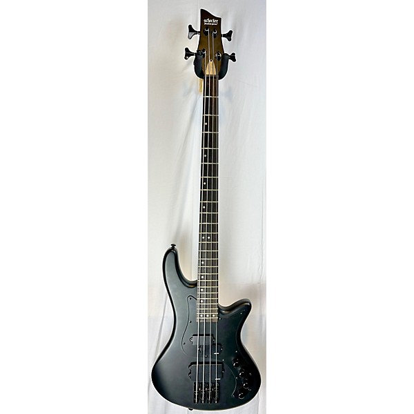 Used Schecter Guitar Research Used Schecter Guitar Research Stealth-4 Black Electric Bass Guitar