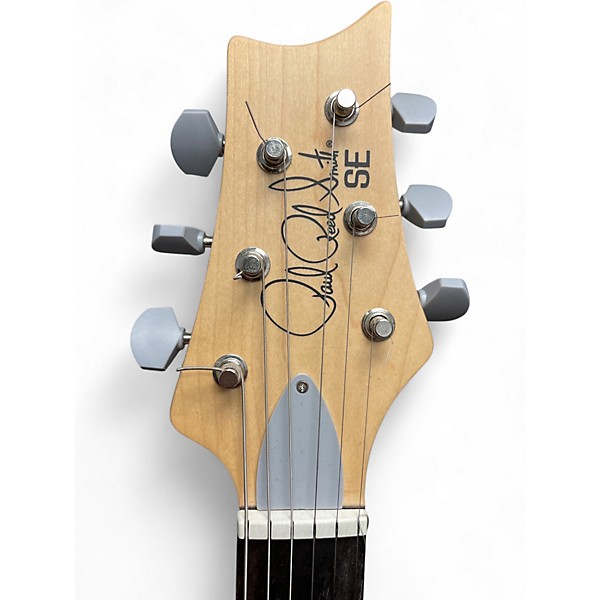 Used PRS SE Silver Sky Black Solid Body Electric Guitar