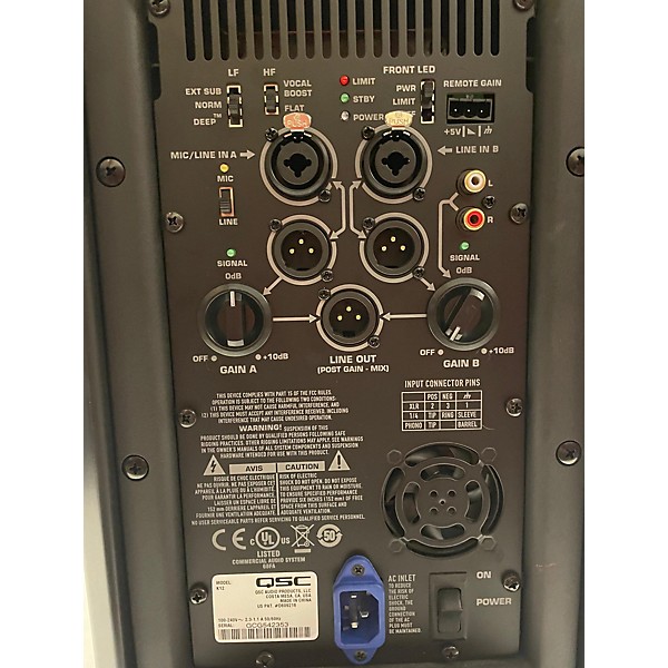 Used QSC K12 Powered Speaker