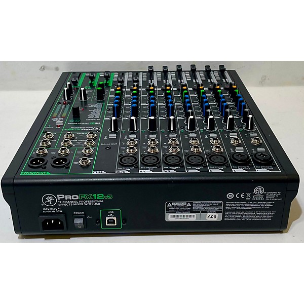 Used Mackie PROFX12 Unpowered Mixer