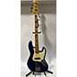 Used Fender Used 2022 Fender American Ultra Jazz Bass Blue Electric Bass Guitar thumbnail