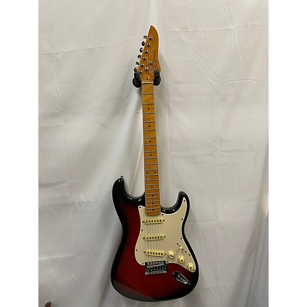 Used Turbo By Sunlite Used Turbo By Sunlite Traditional Series SSS Sunburst Solid Body Electric Guitar