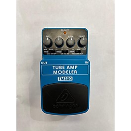 Used Behringer TM300 Tube Amp Modeler Effect Pedal