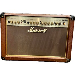 Used Marshall Used Marshall AS50R 50W 2X8 Acoustic Guitar Combo Amp