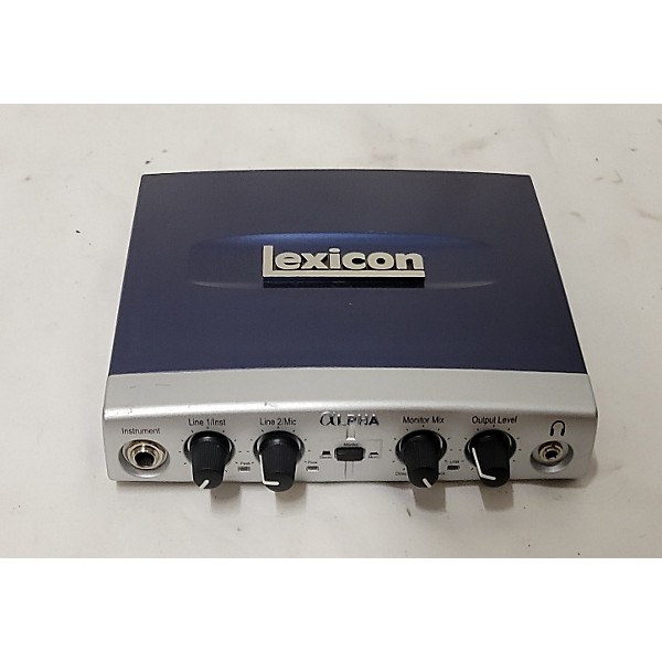 Used Lexicon LEXALPHA V Audio Interface