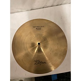 Used Zildjian 14in New Beat Hi Hat Top Cymbal