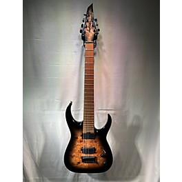 Used Jackson Used Jackson Pro Series Misha Mansoor Signature Juggernaut HT7FM Black Burst Burl Solid Body Electric Guitar