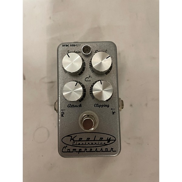 Used Keeley 4 Knob Compressor Effect Pedal