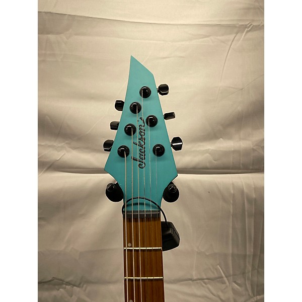 Used Jackson Used Jackson Pro Series Misha Mansoor Signature Juggernaut HT6 AZURE BLUE Solid Body Electric Guitar