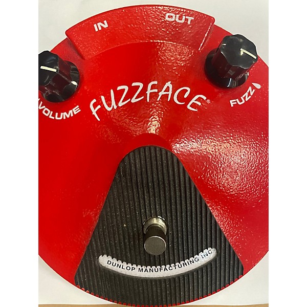 Used Dunlop JDF2 Fuzz Face Distortion Effect Pedal