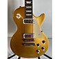 Used Gibson Used Gibson Les Paul Deluxe Gold Top Solid Body Electric Guitar