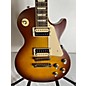 Used Gibson Used Gibson Les Paul Traditional Pro V Satin Top Iced Tea Solid Body Electric Guitar