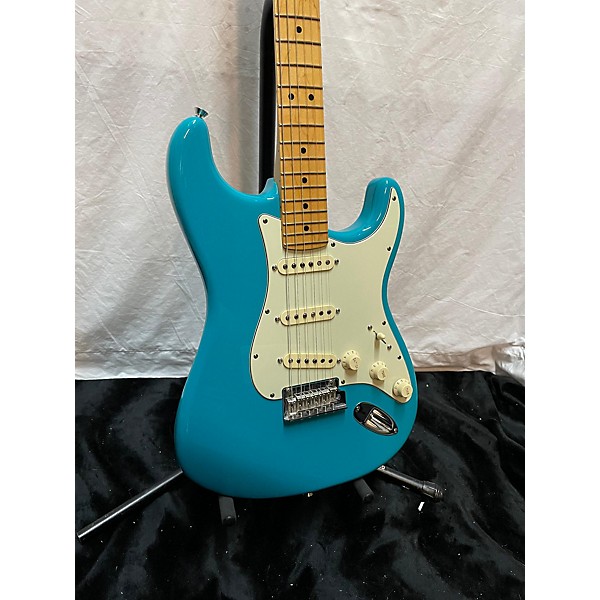 Used Fender Used Fender American Professional II Stratocaster Miami Blue Solid Body Electric Guitar