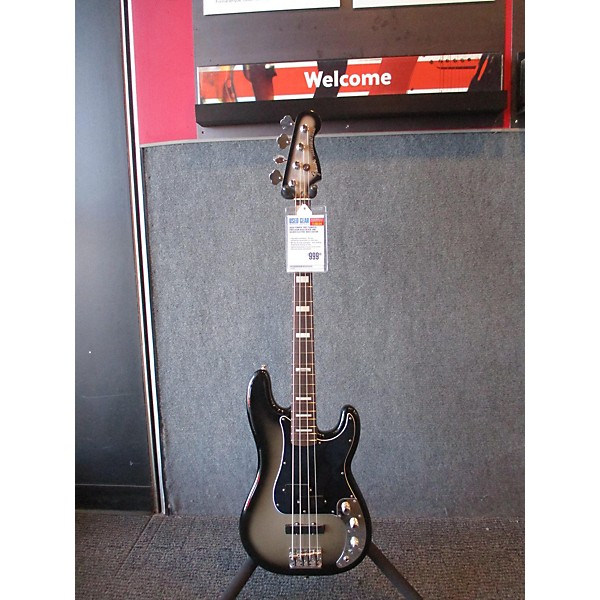 Used Fender Used Fender Troy Sanders Precision Bass Black And Silver Electric Bass Guitar