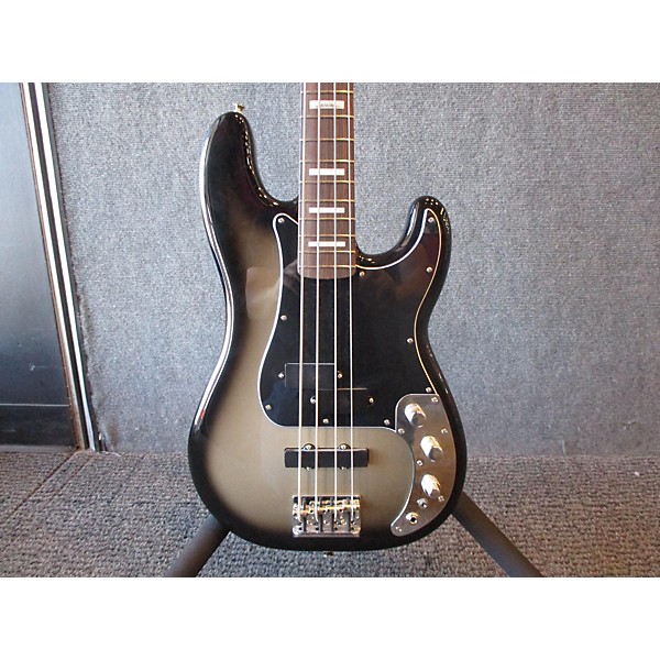 Used Fender Used Fender Troy Sanders Precision Bass Black And Silver Electric Bass Guitar