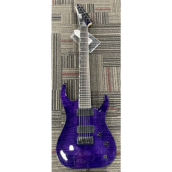 Used Used ESP SH-207 Purple Solid Body Electric Guitar