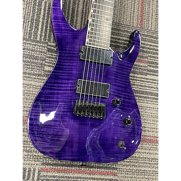 Used Used ESP SH-207 Purple Solid Body Electric Guitar