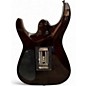 Used Jackson DINKY DKAQ PLUS Black and Silver Solid Body Electric Guitar