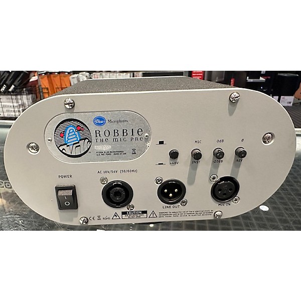 Used Blue Robbie Tube Microphone Preamp