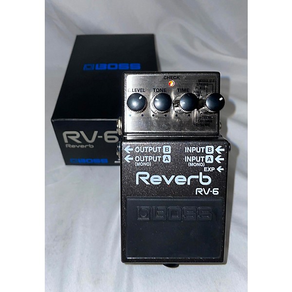 Used BOSS Used BOSS RV6 Digital Reverb Effect Pedal