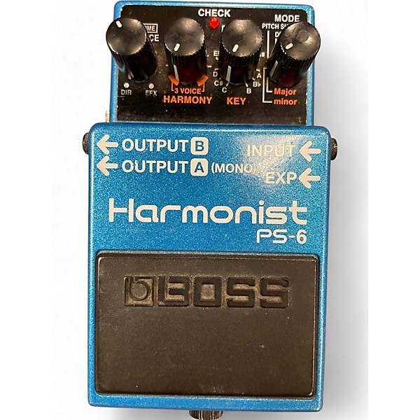 Used Boss PS6 Harmonist Effect Pedal